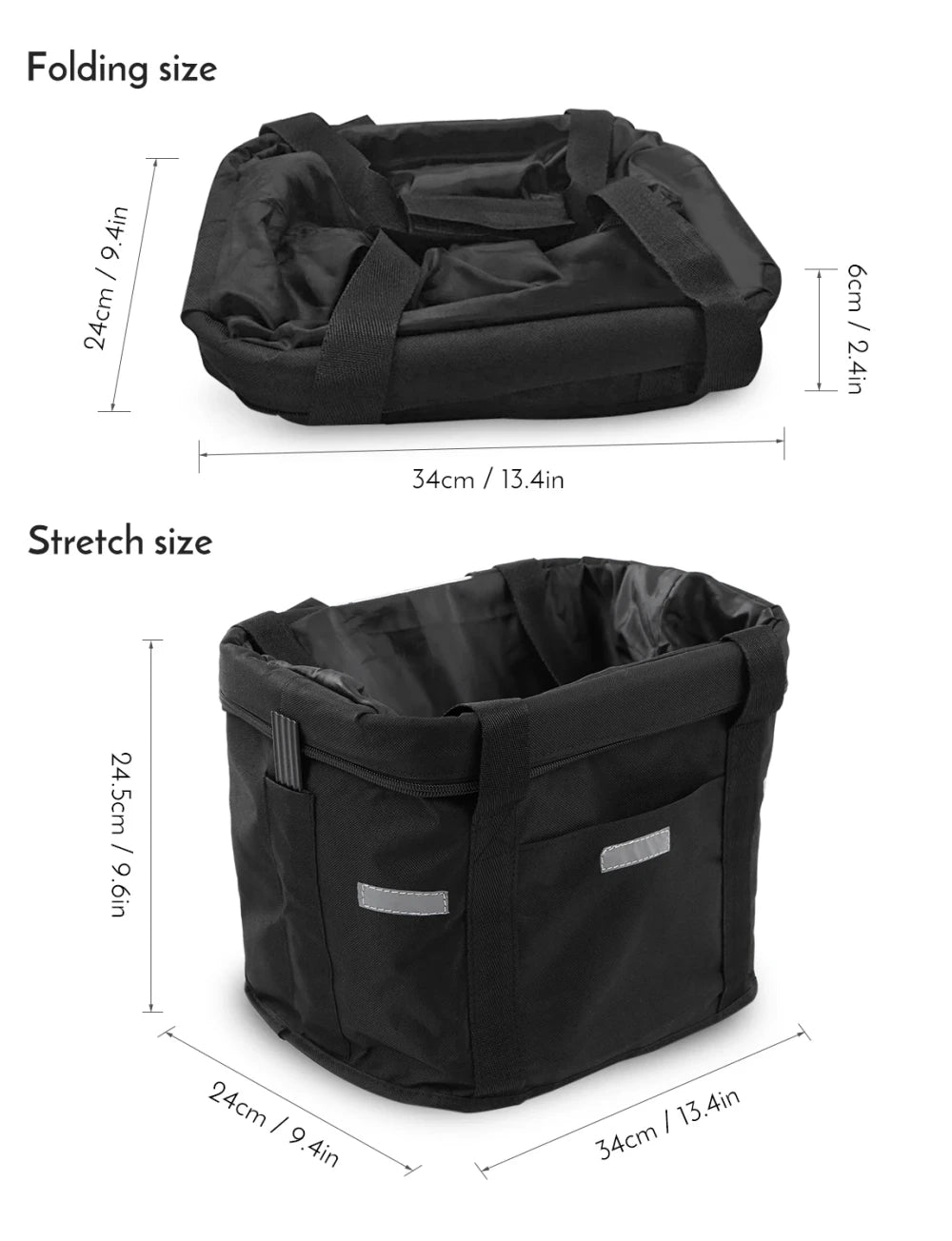 Removable Waterproof Bike Basket